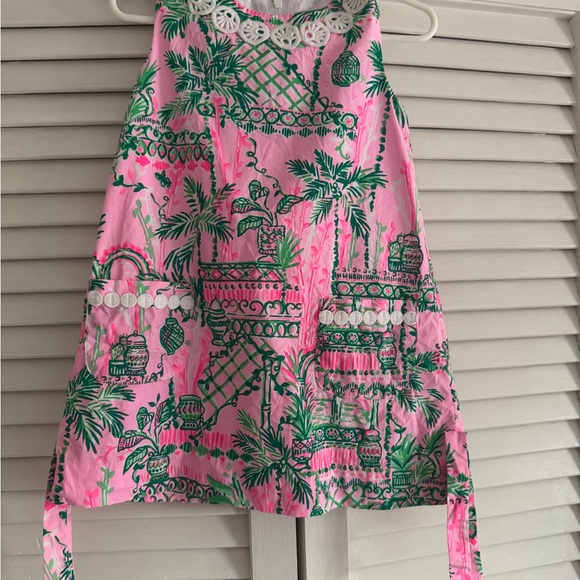 Lilly Pulitzer Pink and Green Kids Dress - Picture 1 of 1